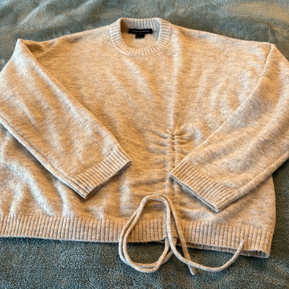 French Connection Drawstring Boxy Sweater M - Picture 2 of 4